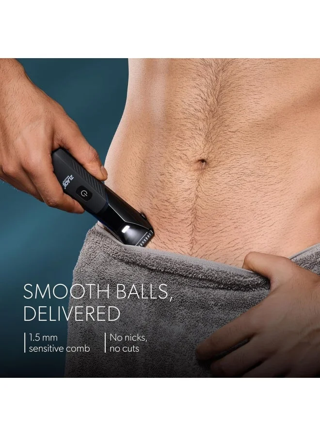 Zlade  ZLADE Ballistic Neo Water Proof IPX5 All-in-One Multi-Groomer for Men | 10-in-1 Beard, Hair & Body Trimmer | Cordless, Waterproof & Travel-Friendly | Precision Grooming Kit for Men | Best Price UAE